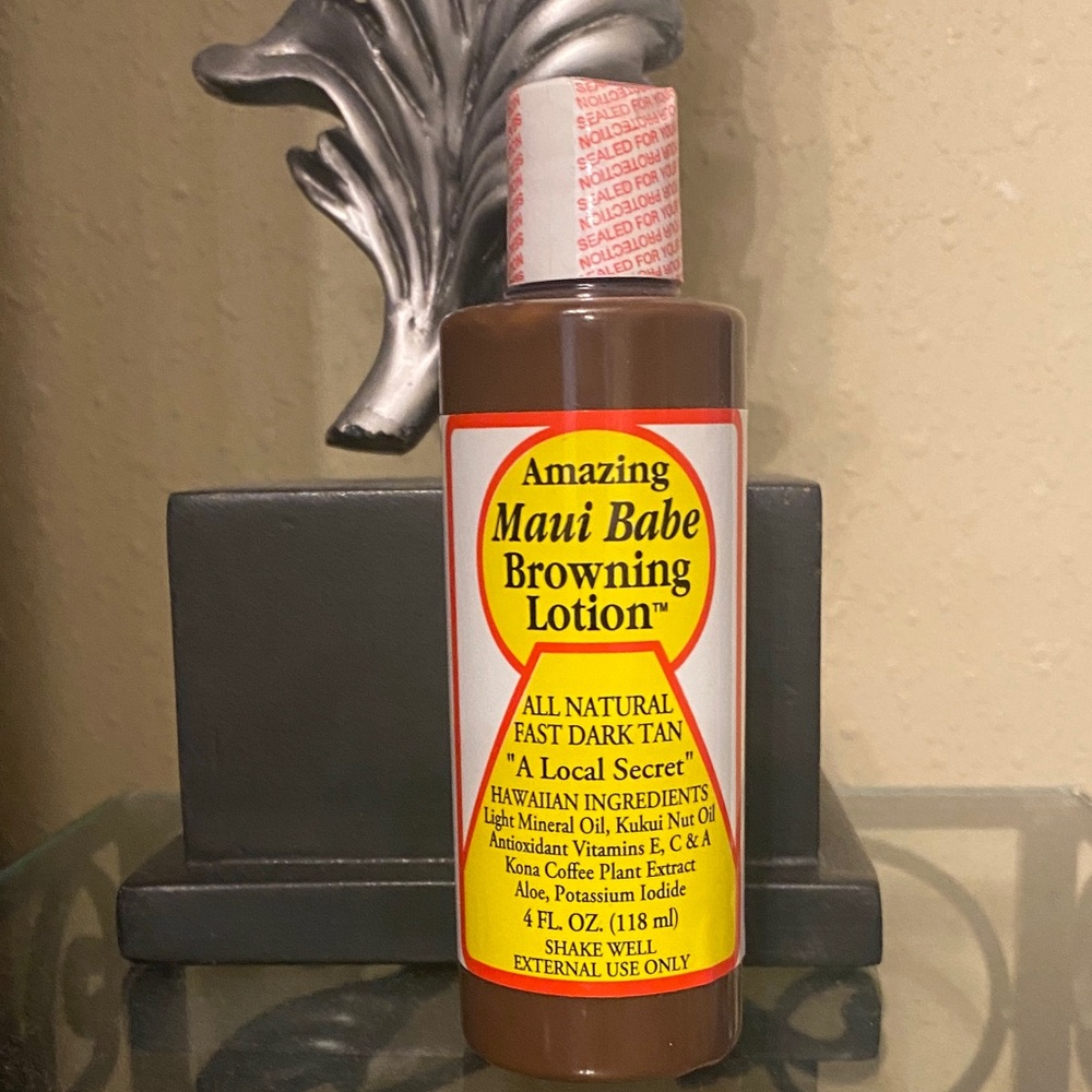 Maui Babe browning lotion